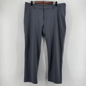 Rye 51 Mens 38x28‎ Voyager Golf Performance Chino Pant Gray